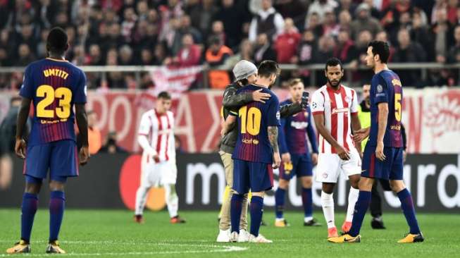 Gagal Tundukkan Olympiacos, Badai Cedera Terjang Barcelona