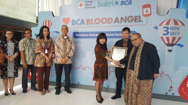 Donor Darah Bakti BCA Pecahkan Rekor MURI