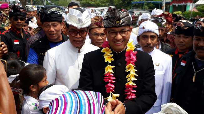 Di Pulau Pramuka, Anies Janji Sejahterakan Warga Kepulauan Seribu