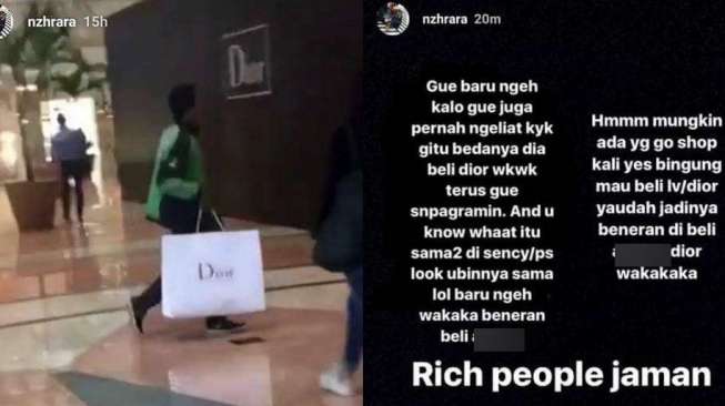 Lagi, Driver Ojol Kedapatan Jinjing Tas Produk Merek Terkenal