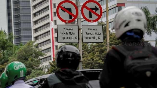 Larangan Motor di Jalan Thamrin Akan Dihapus?