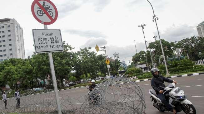 Tiga Hari, 370 Pelanggaran Pemotor Terjadi di Jalan MH Thamrin