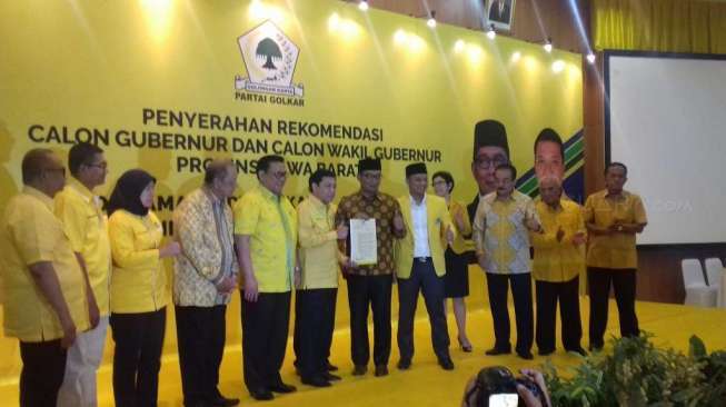 Golkar Resmi Cabut Dukungan ke Ridwan Kamil Sebagai Cagub Jabar