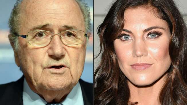 Kiper Cantik Ini Blak-blakan Bokongnya Pernah Diraba Sepp Blatter