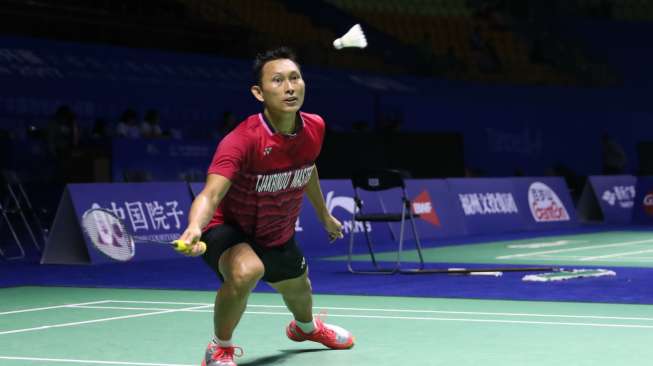 Pebulutangkis senior Indonesia, Sony Dwi Kuncoro. [Humas PBSI]