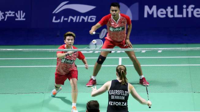 Tundukkan Duet Denmark, Owi/Butet Melaju ke Babak Kedua