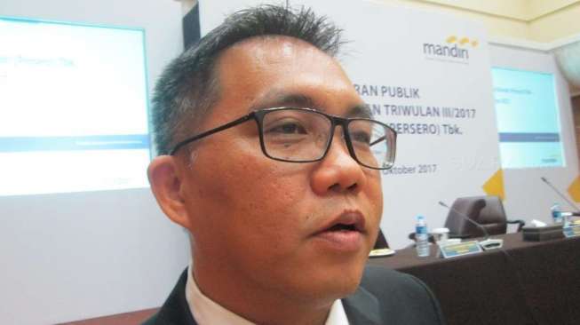 Direktur Digital Banking & Technology Bank Mandiri, Rico Usthavia Frans. [Suara.com/Adhitya Himawan]