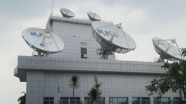 Gedung Primary Satellite Control Facility BRI di Ragunan, Jakarta Selatan. [Suara.com/Adhitya Himawan]