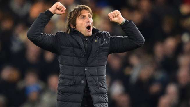 Manajer Chelsea Antonio Conte. (AFP)