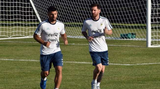 Jadi Incaran, Messi Turun Tangan 'Jegal' Aguero Gabung ke Madrid?