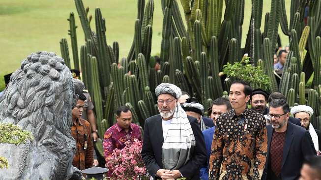 Jokowi Bertemu Majelis Tinggi Perdamaian Afghanistan