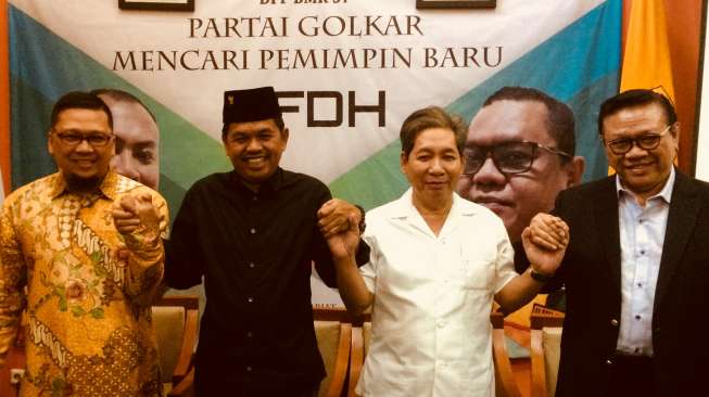 Dedi Mulyadi cs Temui JK Minta Gelar Munaslub Ganti Setnov