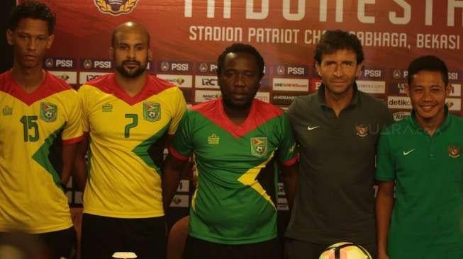 Timnas Guyana Mengaku Kagum dengan Indonesia