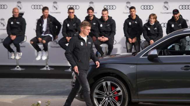 Wuih! Audi Bagi-bagi Mobil Mewah ke Para Pemain Real Madrid