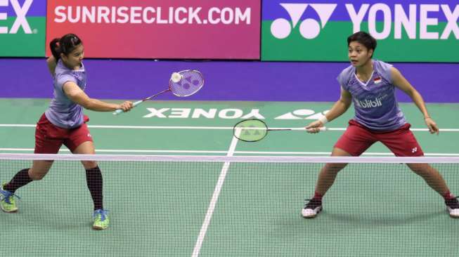 Berjuang Selama 71 Menit, Greysia/Apriani Tumbang di Final