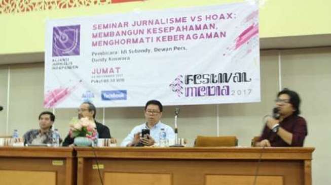 Festival Media AJI: Banyak Media Online Sebar Hoaks