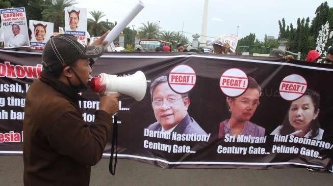 Untuk mengganti Menko Perekonomian, Menkeu dan Menteri BUMN.