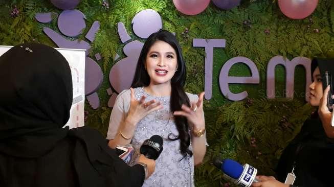 Hamil 9 Bulan, Celana Sandra Dewi Sampai Robek