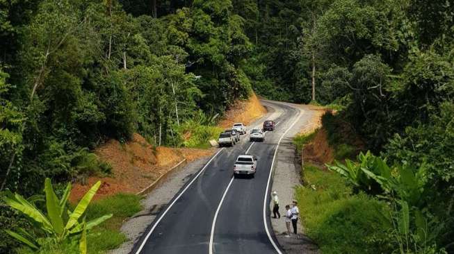 Pembangunan infrastruktur oleh Kementerian PUPR. (Sumber: Kementerian PUPR)