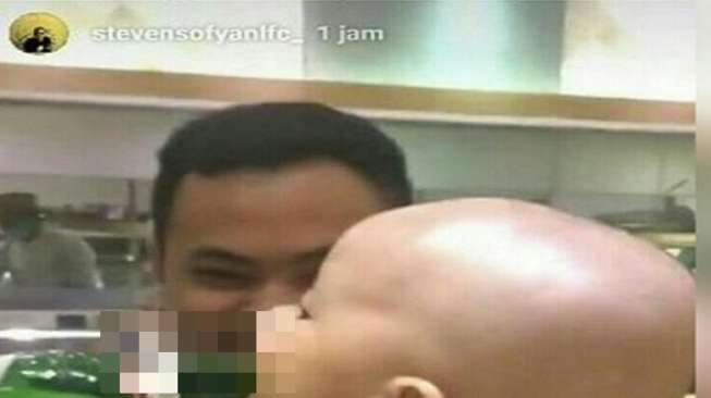 Video Balita Dicekoki Miras Viral di Instagram