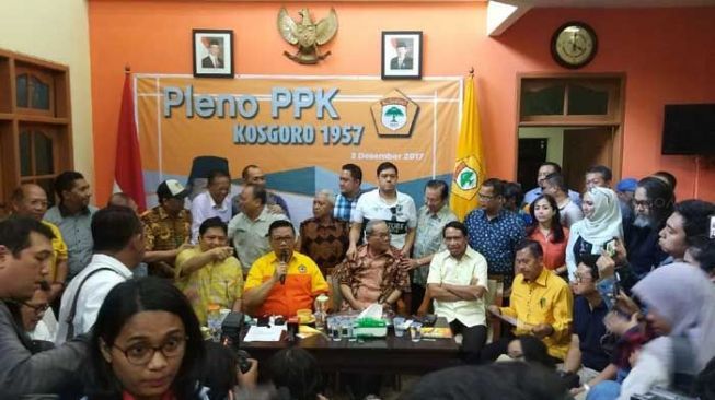 Kosgoro 1957 Beri Mandat Airlangga Hartarto Jadi Ketua Golkar