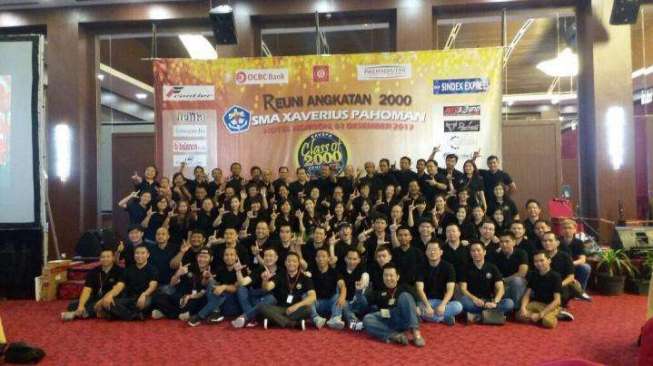 Temu Kangen, Alumni SMA Xaverius Bandar Lampung Nostalgia di Sekolah