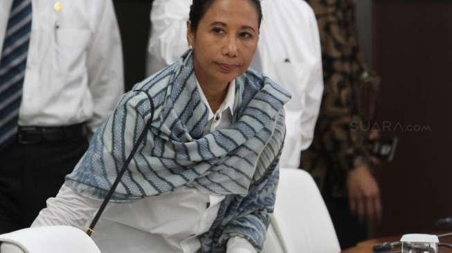 Menko PMK Puan Maharani memimpin rakor tingkat Menteri di Kementrian PMK, Jakarta, Rabu (6/)12).