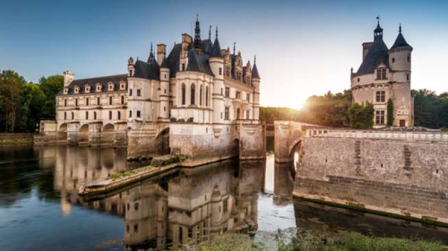 Chateau de Chenonceau, Kastil di Atas Sungai Cher yang Cantik
