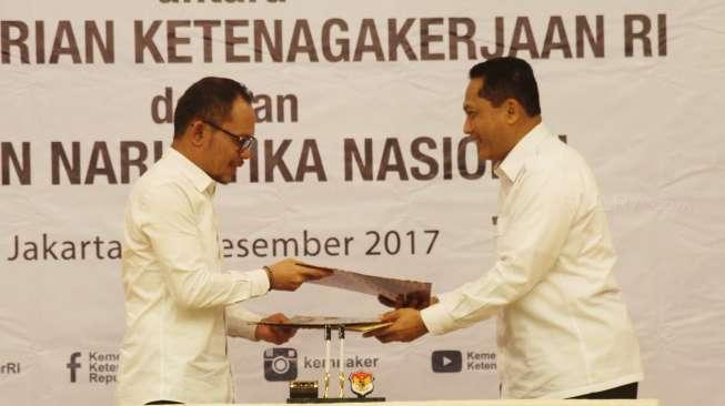 Mencegah penggunaan dan peredaran narkoba di lingkungan Kemenaker.