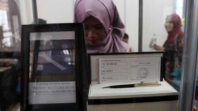 Pameran Hari Antikorupsi Sedunia di Jakarta, Selasa (12/12).