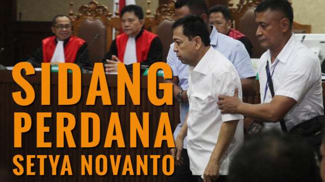 "Drama" Awal Sidang Setya Novanto