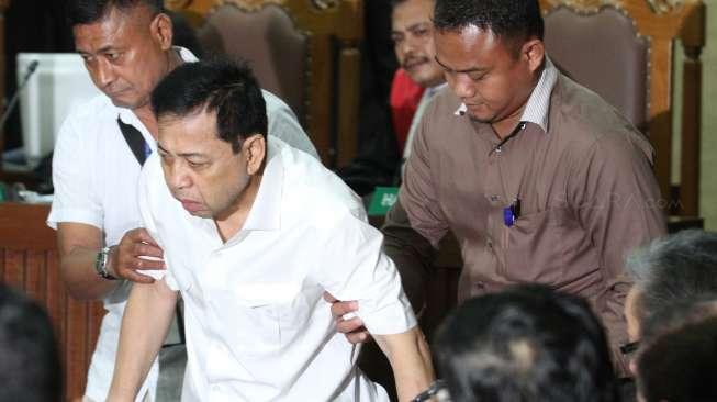Hakim Tunggal Kusno Gugurkan Praperadilan Novanto
