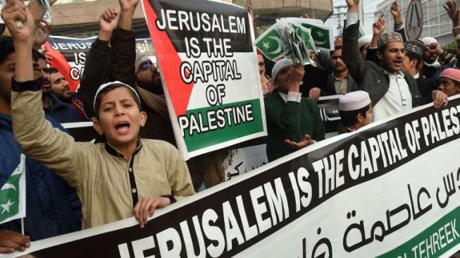 Palestina Geram Guatemala Relokasi Kedubes di Israel ke Yerusalem