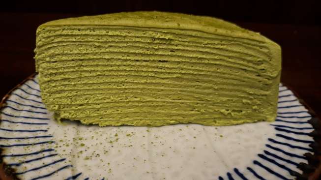 Kedai Amausaan Uji Matcha. [Suara.com/Risna Halidi]