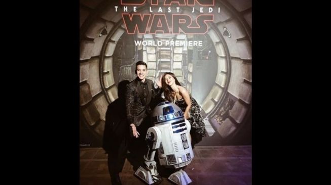 Nana Mirdad dan Andrew Jadi Norak Ketemu Bintang "Star Wars"