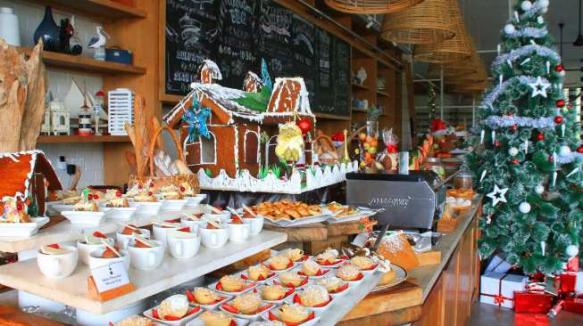 Christmas Buffet yang disuguhkan oleh Montigo Resorts di Nongsa beberapa saat lalu.