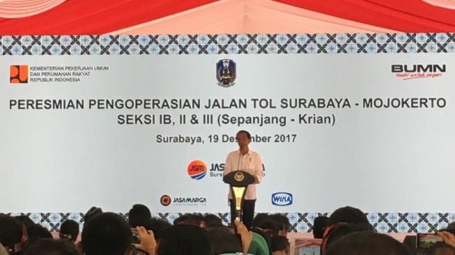 Jokowi Janjikan Ada Peresmian Jalan Tol Baru Setiap Bulan