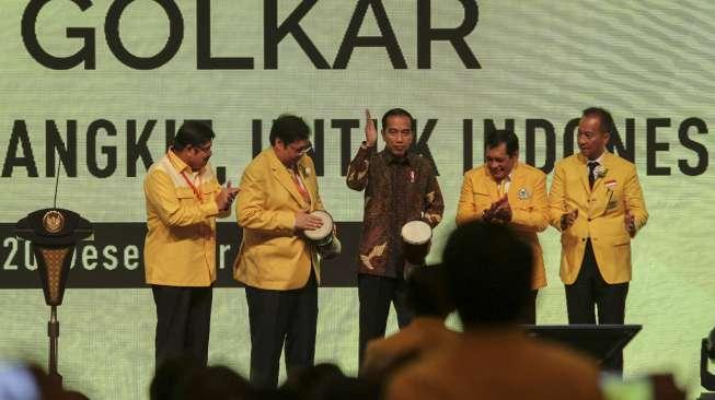 Mengusung tema Menuju Golkar Bersih Bangkit Untuk Indonesia Sejahtera.