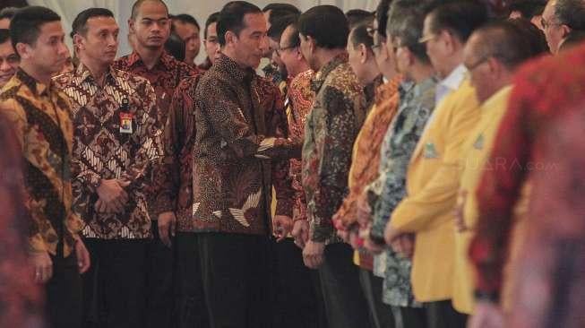 Musyawarah Nasional Luar Biasa (Munaslub) Partai Golkar di Jakarta Convention Center, Jakarta, Senin (18/12)