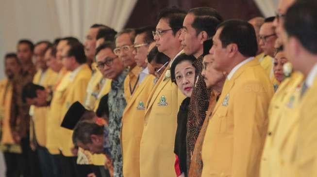 Musyawarah Nasional Luar Biasa (Munaslub) Partai Golkar di Jakarta Convention Center, Jakarta, Senin (18/12)