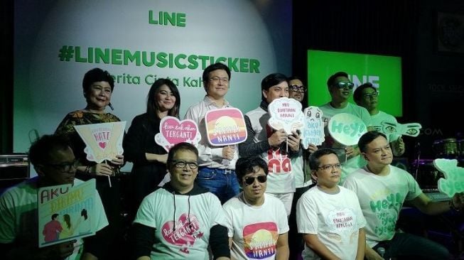 Line Hadirkan Stiker Kahitna