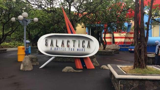 Di penghujung 2017, Ancol Taman Impian menghadirkan empat wahana baru yaitu Dream Playground, Galactica, Colour of Kingdom dan Time Adventures. (Suara.com/Risna Halidi)