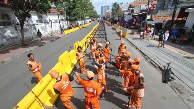 Protes Jalan Tanah Abang Ditutup, Angkot Merasa Disingkirkan