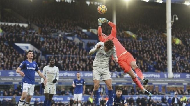 Ditahan Imbang Everton, Chelsea Bertahan di Tiga Besar