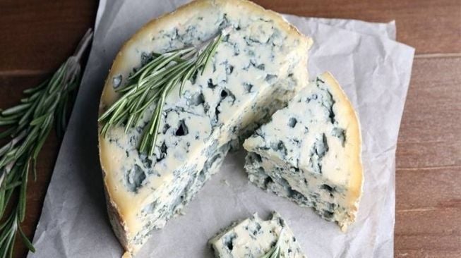 Keju Stilton dari Inggris. (Foto: Times of India)