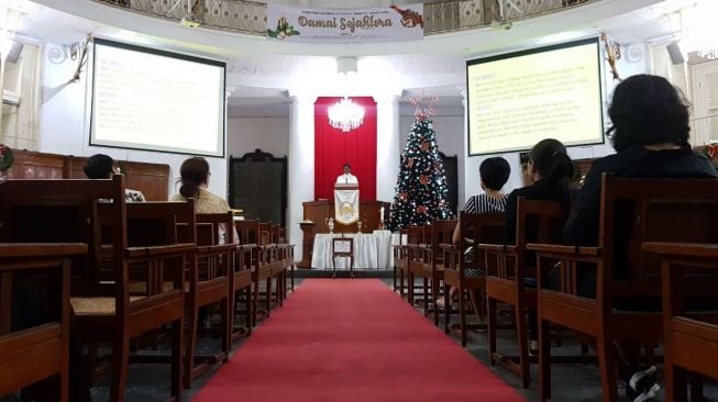 Hanya di Gereja Immanuel Jakarta Khotbah Pakai Bahasa Belanda