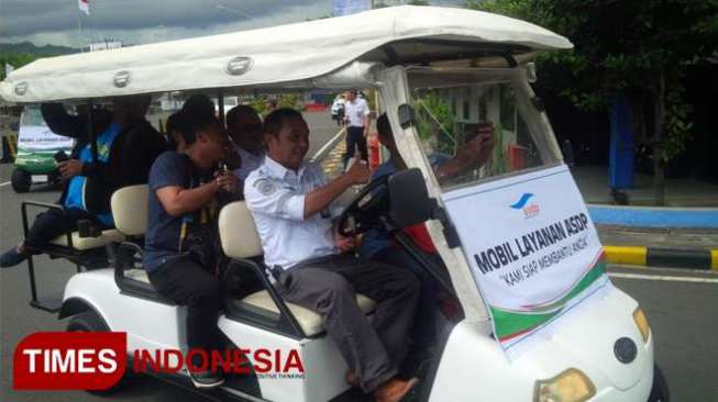 Antisipasi Penumpang Sakit, ASDP Ketapang Sediakan Mobil Golf
