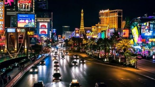 Riuh Kota Las Vegas Tak Pernah Mati