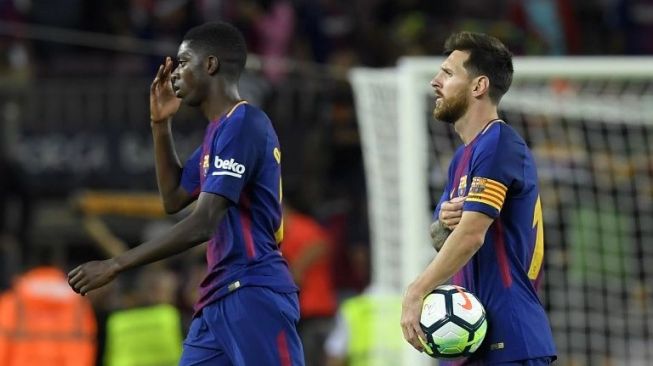 Dembele Pulih, Valverde Coret Messi dari "Starting Line Up"