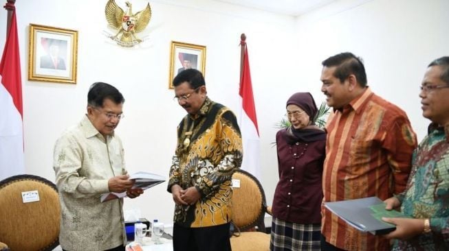 Jelang Pilkada, Gubernur Sumatera Utara Temui Jusuf Kalla